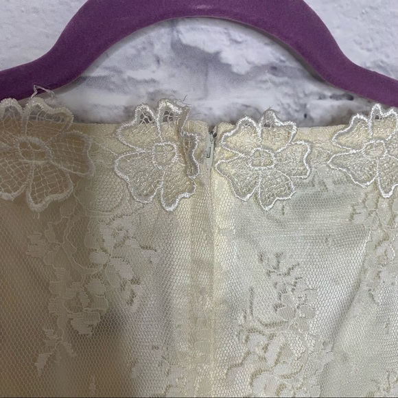 Vintage Patra Lace Overlay Bow Applique Blouse - Picture 10 of 12